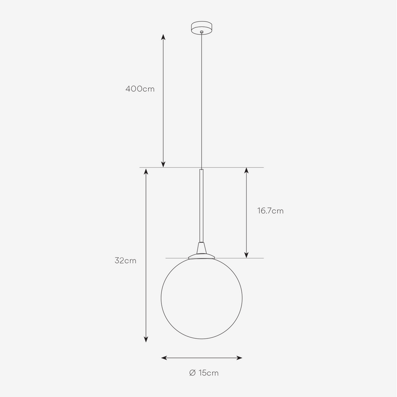 Midnight Smokey Glass Pendant Light - Lighting.co.za