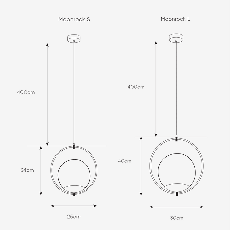 Moonrock Gold and Opal Glass Pendant Light 2 Sizes - Lighting.co.za
