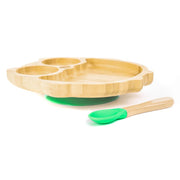 Nicolson Russell Bamboo Baby and Toddler Suction Owl Plate - Lighting.co.za