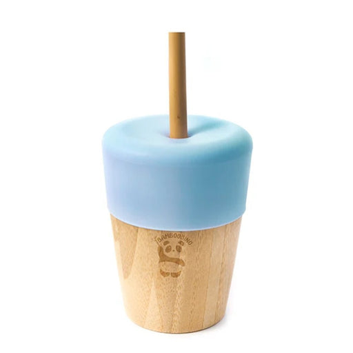 Nicolson Russell Bamboo Toddlers Cup with Lid and Straw - Placemat - Lighting.co.za