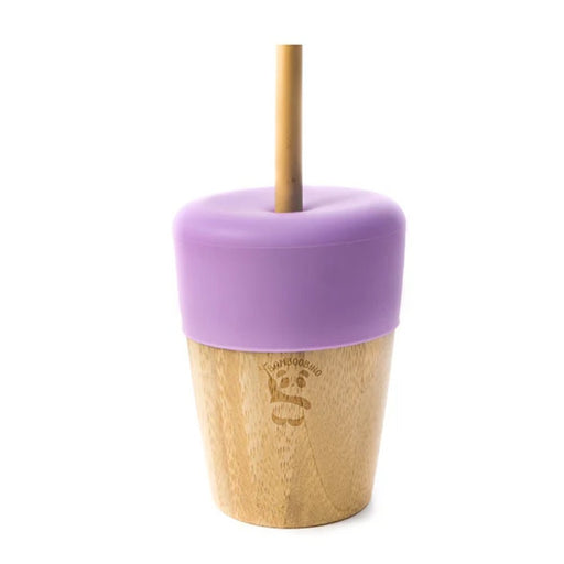 Nicolson Russell Bamboo Toddlers Cup with Lid and Straw - Placemat - Lighting.co.za