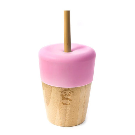 Nicolson Russell Bamboo Toddlers Cup with Lid and Straw - Lighting.co.za