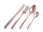 Nicolson Russell Bella Casa Rose Gold Cutlery Set - 4 pcs - Lighting.co.za