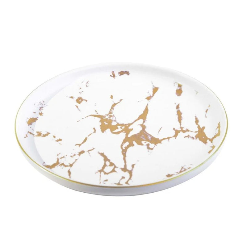 Nicolson Russell Kintsugi Black or White Dinner Plate Set of 4 - Lighting.co.za