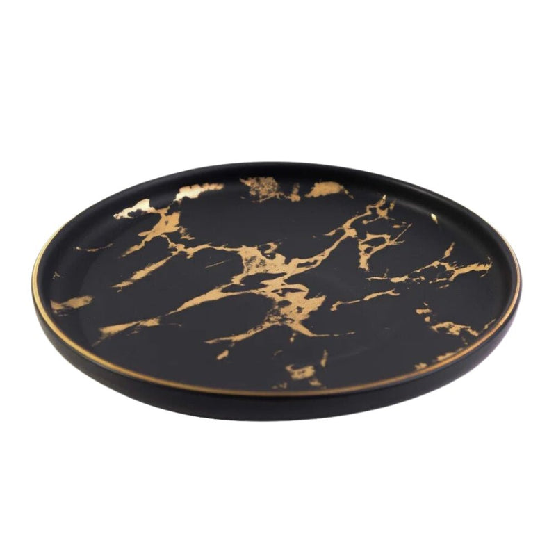 Nicolson Russell Kintsugi Black or White Starter Plate Set of 4 - Lighting.co.za