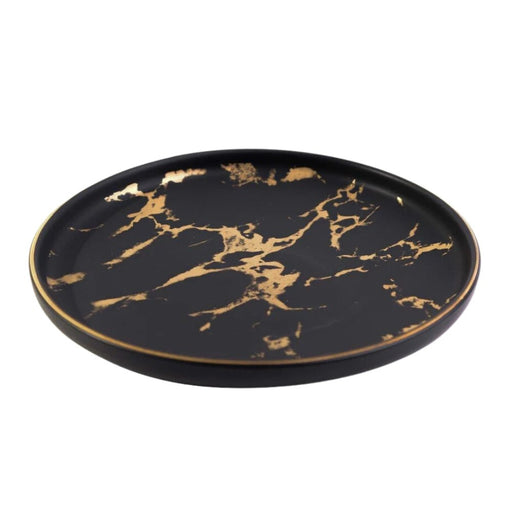 Nicolson Russell Kintsugi Black or White Dinner Plate Set of 4 - Lighting.co.za