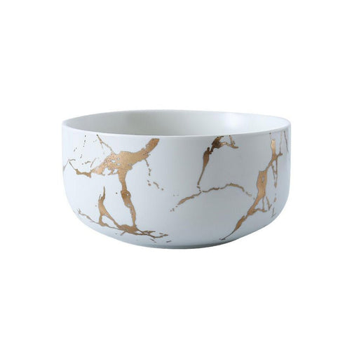 Nicolson Russell Kintsugi Black or White Dinner Small Bowl - Lighting.co.za