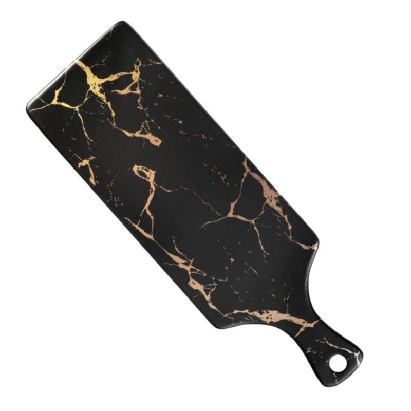 Nicolson Russell Kintsugi Black or White Rectangular Serving Board - Lighting.co.za