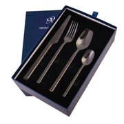 Nicolson Russell La Galleria Malta Black Stainless Steel Cutlery Set - 2 Options - Lighting.co.za
