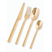 Nicolson Russell La Galleria Malta Gold Stainless Steel Cutlery Set - 2 Options - Lighting.co.za