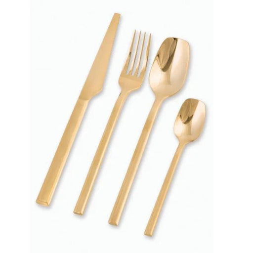 Nicolson Russell La Galleria Malta Gold Stainless Steel Cutlery Set - 2 Options - Lighting.co.za