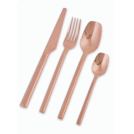 Nicolson Russell La Galleria Malta Rose Gold Stainless Steel Cutlery Set - 2 Options - Lighting.co.za