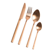 Nicolson Russell New York Rose Gold Titanium Cutlery Set - 16 pcs - Lighting.co.za