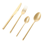 Nicolson Russell Sydney Gold Cutlery Set - 24 pcs - Lighting.co.za