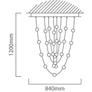 Celestial LED Sphere Pendant Light - Lighting.co.za