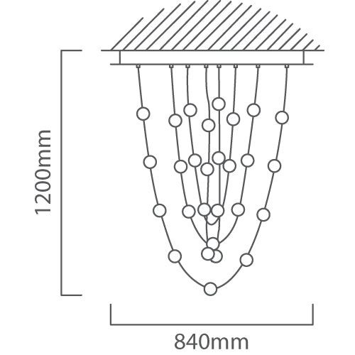 Celestial LED Sphere Pendant Light - Lighting.co.za
