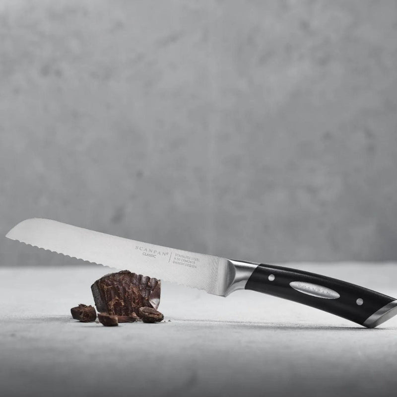 Scanpan Classic Bread Knife, 20cm - Lighting.co.za