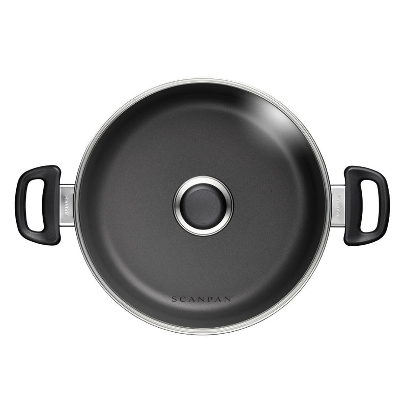 Scanpan Classic Induction Low Sauce Pot 4L, 24cm - Lighting.co.za