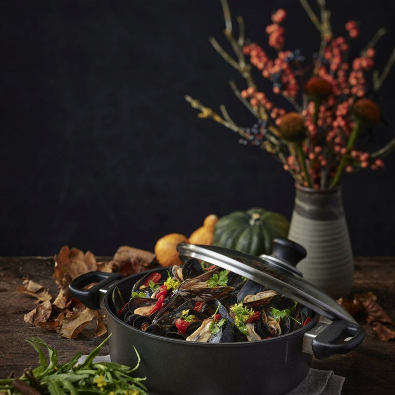 Scanpan Classic Induction Low Sauce Pot 4L, 24cm - Lighting.co.za