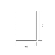 Solo Round GU10 Adjustable Surface Mounted Down Light - Lighting.co.za