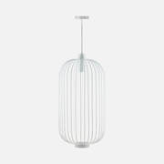 Voliere Black or White Cage Pendant Light 2 Sizes - Lighting.co.za