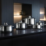 WMF Diadem Plus 9 Piece Stainless Steel Cookware Set - Lighting.co.za