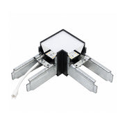 X System Black Linear CCT LED Profile 90° Corner Joint - Accessories - Lighting.co.za