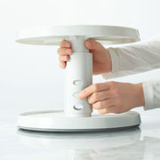 YouCopia Crazy Susan 2-Tier Turntable - White - Lighting.co.za