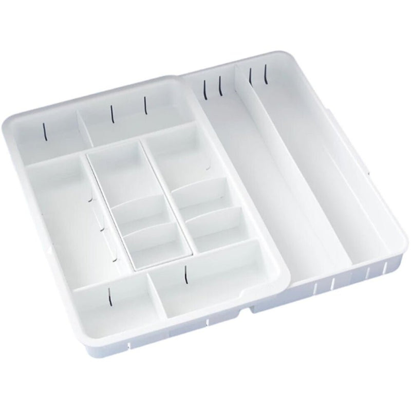 YouCopia DrawerFit Small "Stuff" Organizer - White - Lighting.co.za