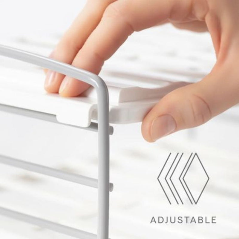 YouCopia UpSpace 3-Tier Water Bottle Organiser - White - Lighting.co.za