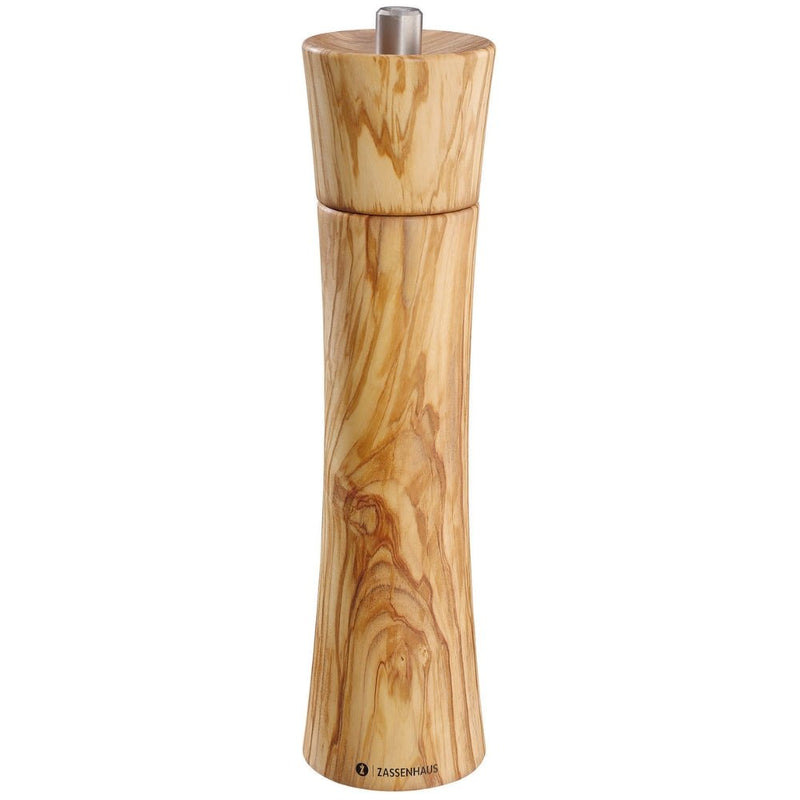 Zassenhaus Frankfurt Olive Wood Salt Mill 24cm - Lighting.co.za