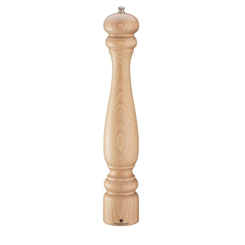 Zassenhaus Potsdam Pepper Mill 40cm - Beechwood Natural - Lighting.co.za