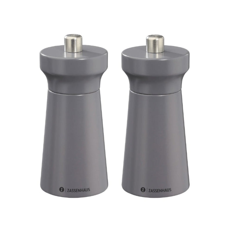 Zassenhaus WESTERLAND 12cm Salt & Pepper Set - 3 Colours - Lighting.co.za