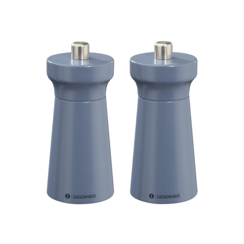 Zassenhaus WESTERLAND 12cm Salt & Pepper Set - 3 Colours - Lighting.co.za