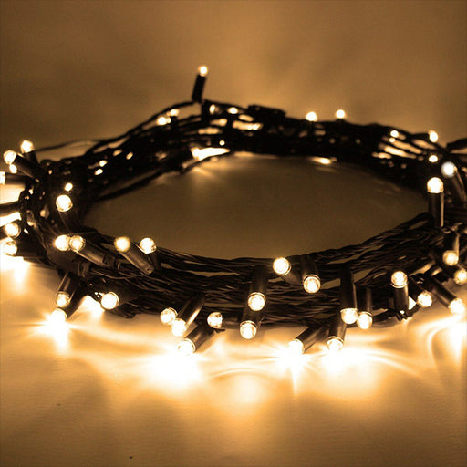 Connectable Outdoor Fairy String Light 10M 100 LED Warm White 8 Function - Lighting.co.za