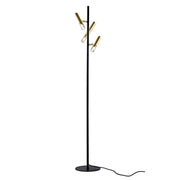 Bosco 3 Light Cluster Gold and Black Floor Lamp - Lighting.co.za