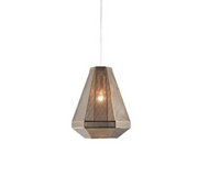 Diamond Gold Or Chrome Mesh Pendant Light - Lighting.co.za