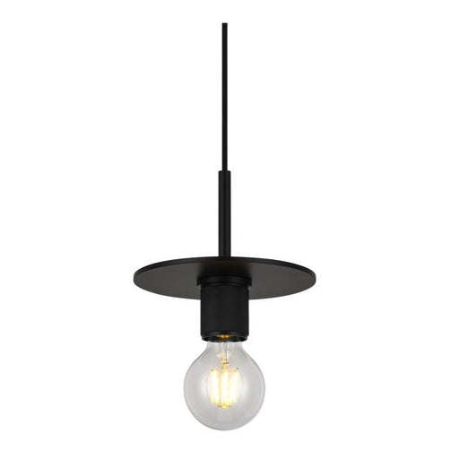 Luna Style Disk Black | Gold | Chrome Pendant Light - Hanging Lights - Lighting.co.za