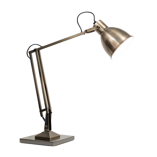 Harvey Black | Antique Brass | Copper | Pewter Desk Lamp - Lighting.co.za