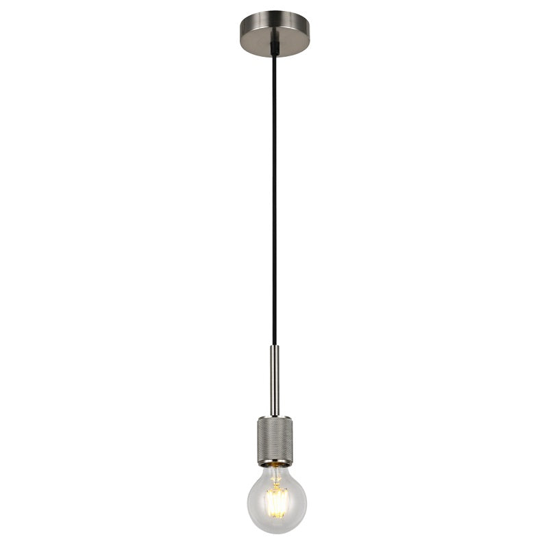 Luna Style Plain Black | Gold | Chrome Pendant Light - Lighting.co.za