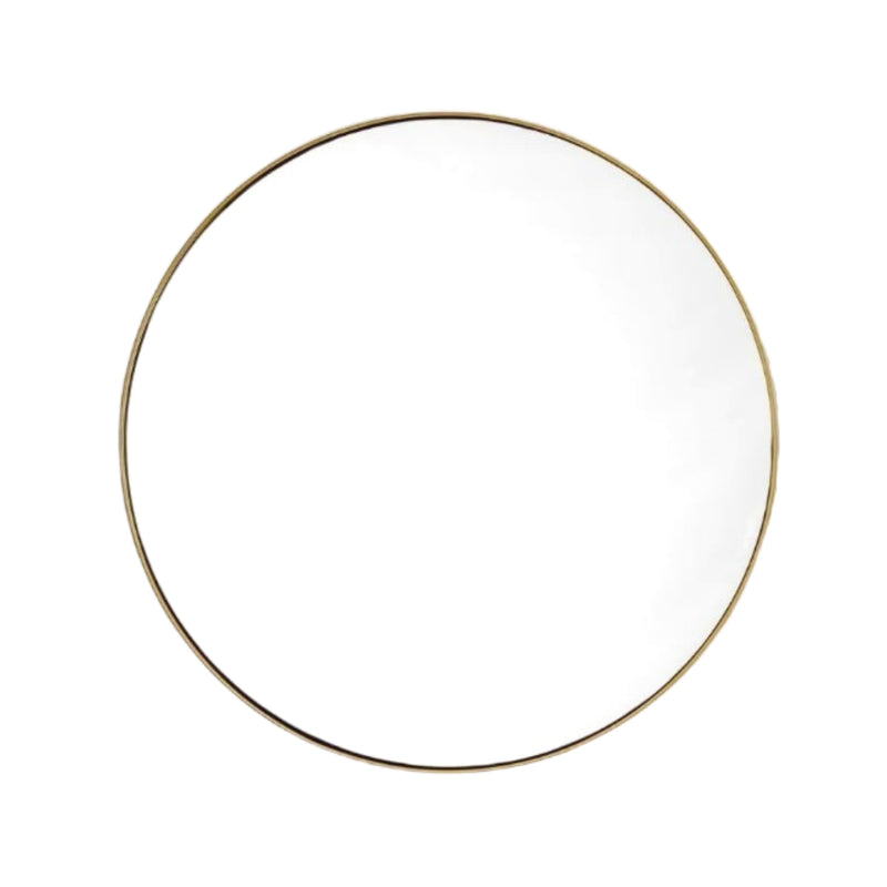 Bethany Gold or Black Round Wall Mirror 3 Sizes - Lighting.co.za