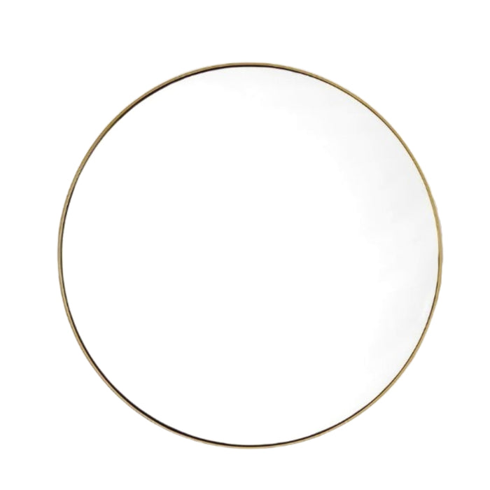 Bethany LED Backlit Gold or Black Round Wall Mirror 3 Sizes - Lighting.co.za