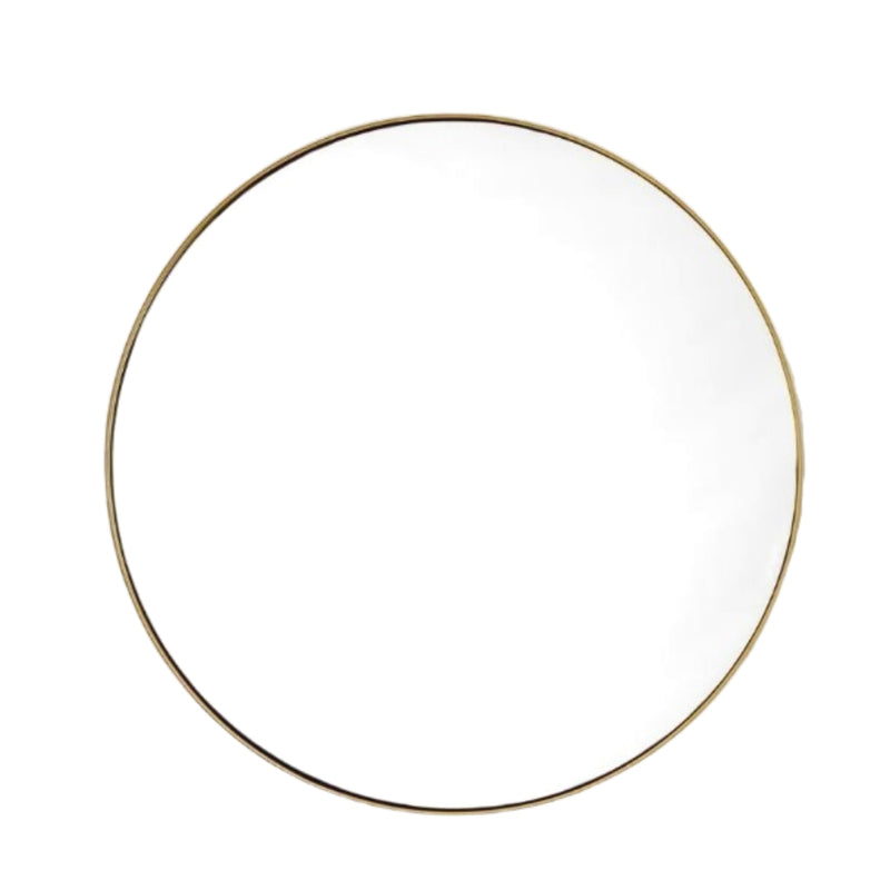 Bethany Gold or Black Round Wall Mirror 3 Sizes - Lighting.co.za