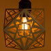 Mika Gold Mini Grid Pendant Light - Lighting.co.za