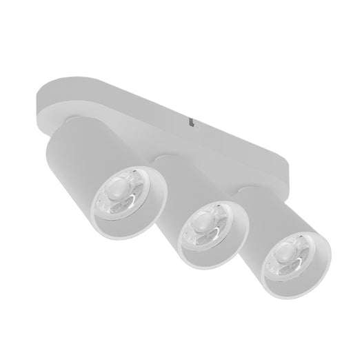 Flip Black | White Adjustable GU10 3L Spotlight - Lighting.co.za