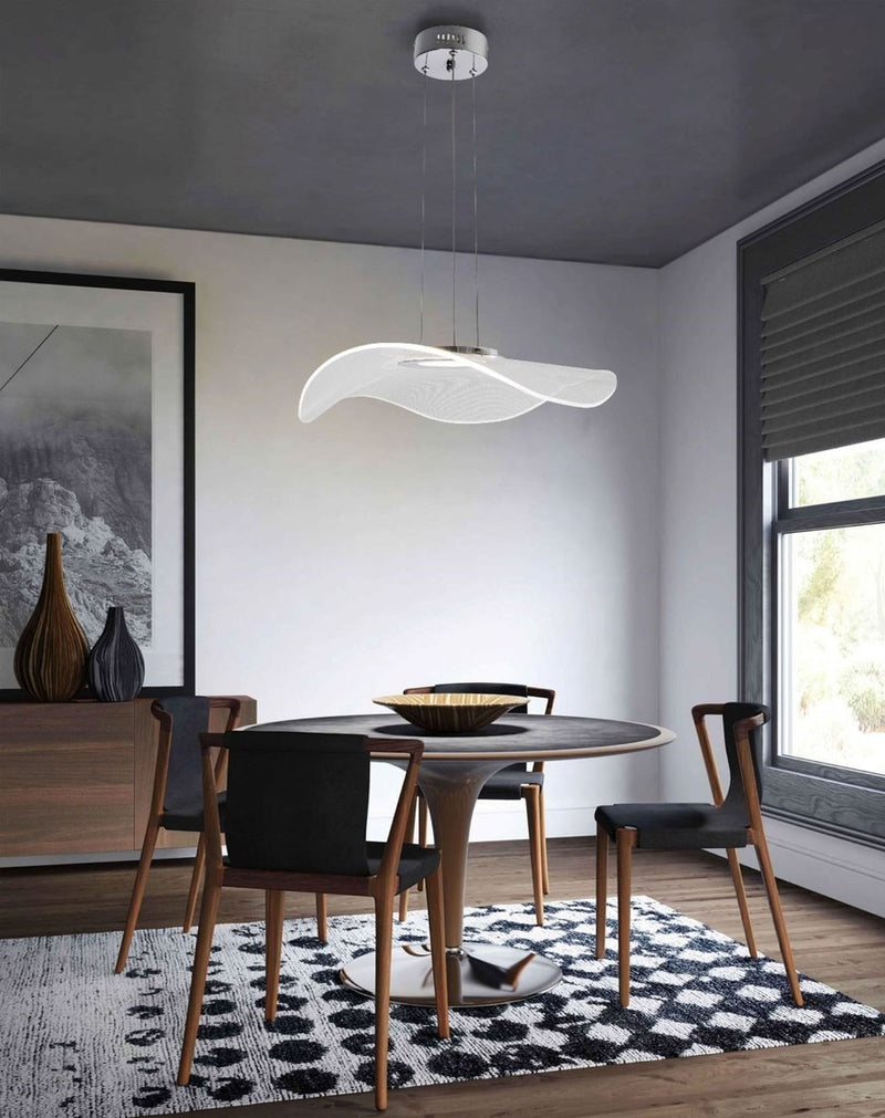 Floating Clear Acrylic LED Pendant Light - Lighting.co.za