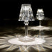 Dune Diamond Clear or Smoke Acrylic Rechargeable Table Lamp - Lighting.co.za