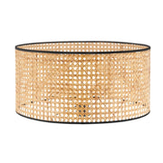 Cape Lux Rattan Cane Drum Shade Only 2 Options - Lighting.co.za