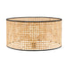 Cape Lux Rattan Cane Drum Shade Only 2 Options - Lighting.co.za