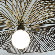 Petal Black | Gold | Copper Wire Pendant Light 2 Sizes - Lighting.co.za